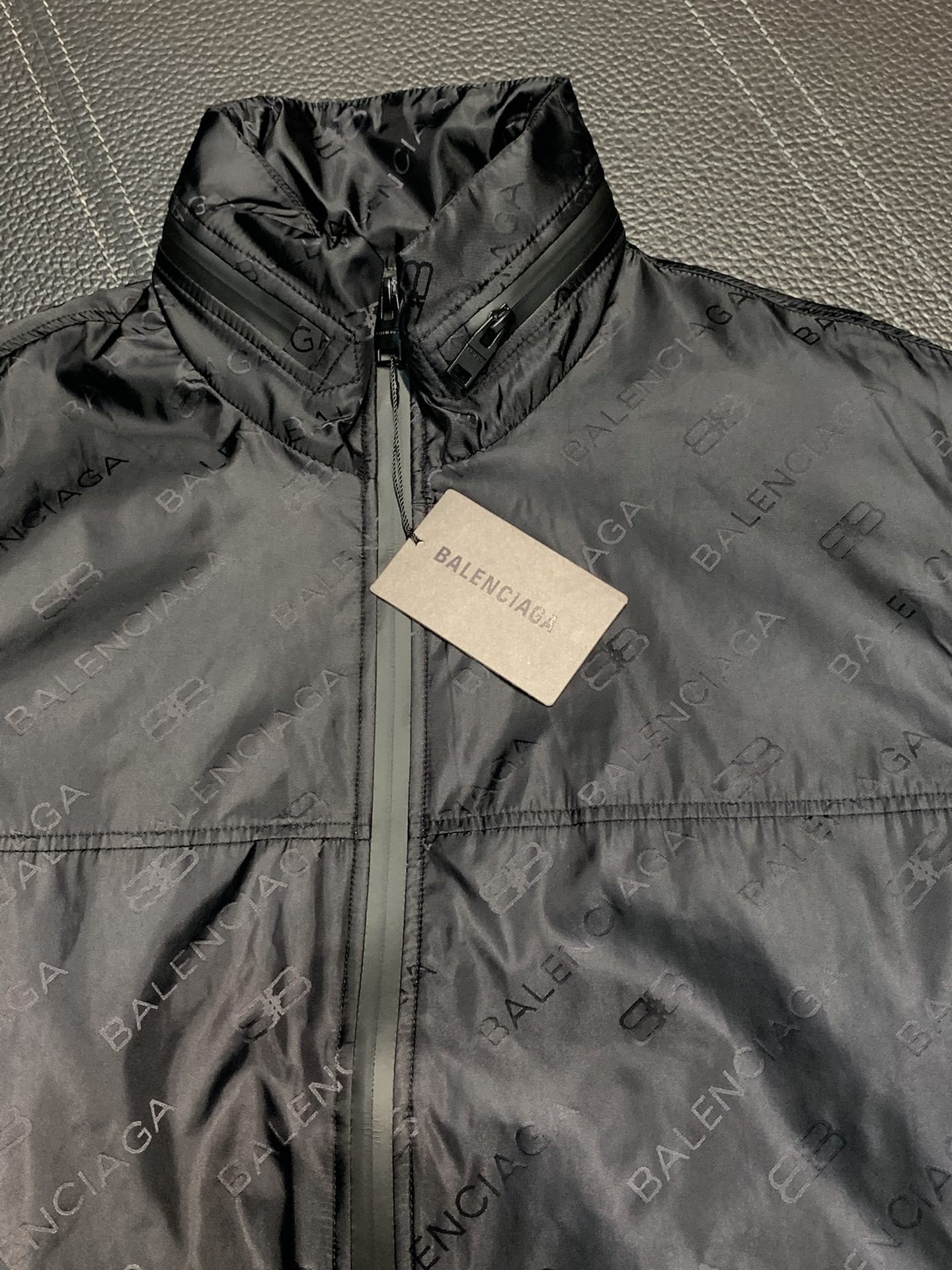 「#1923」Balenciaga hooded stand collar jacket