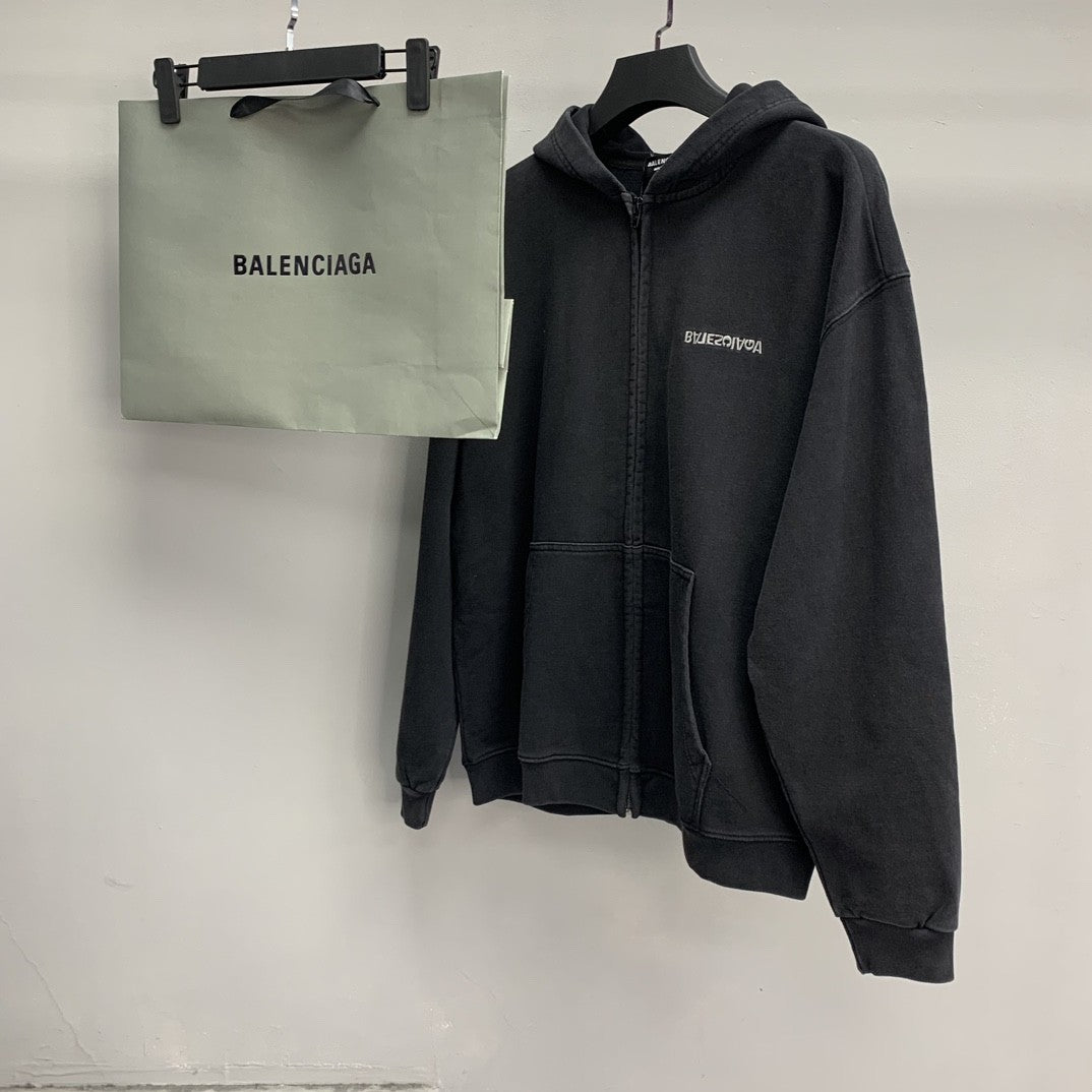 「#2157」Balenciaga embroidered sweatshirt