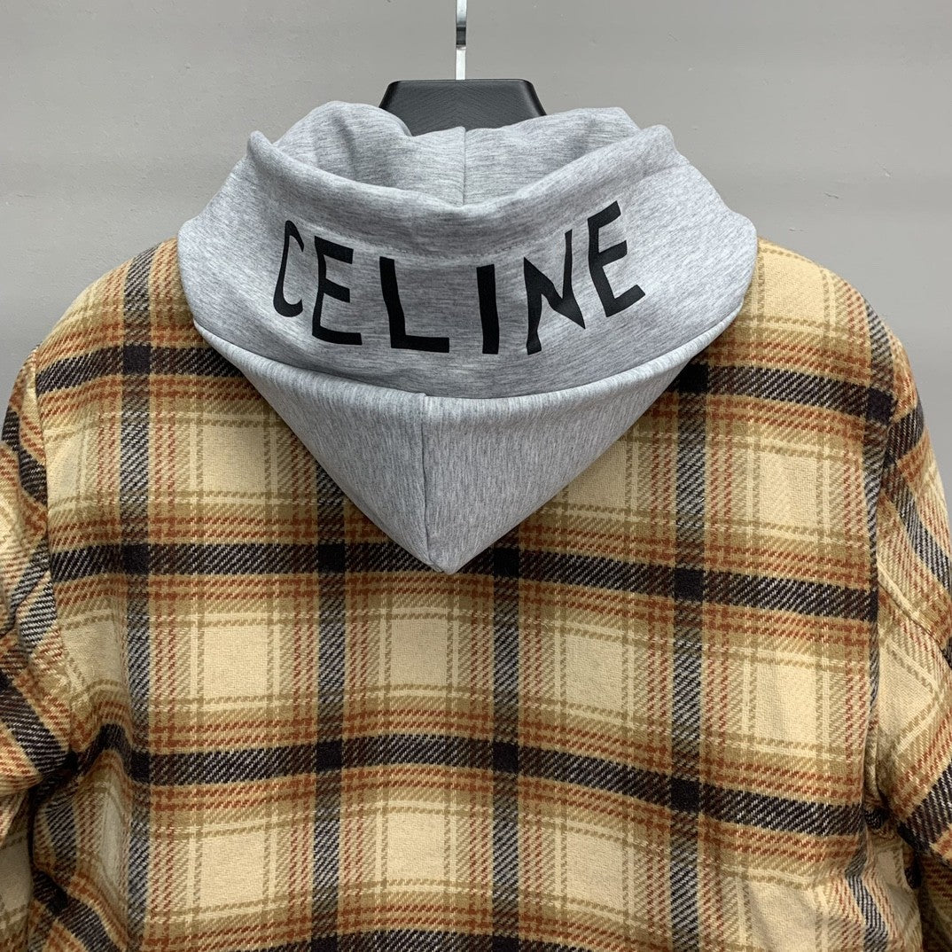 「#2210」Balenciaga flannel plaid shirt jacket