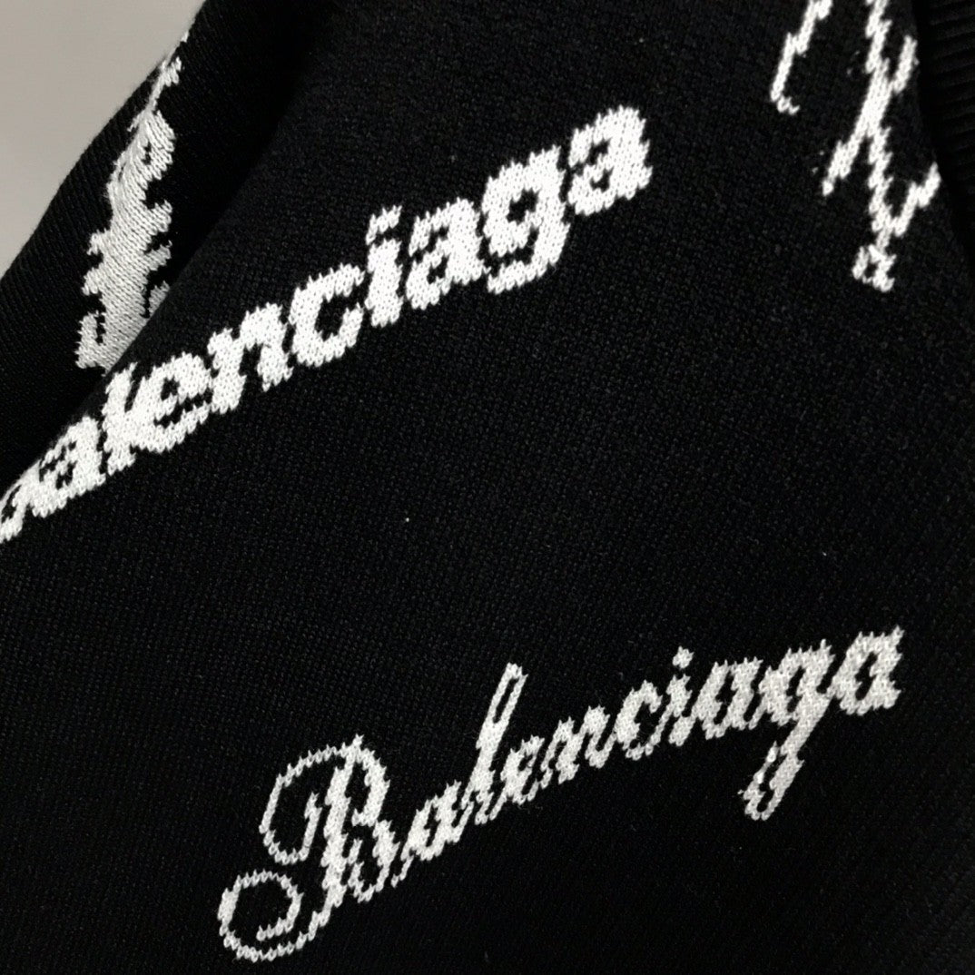 「#2236」Balenciaga letter sweater