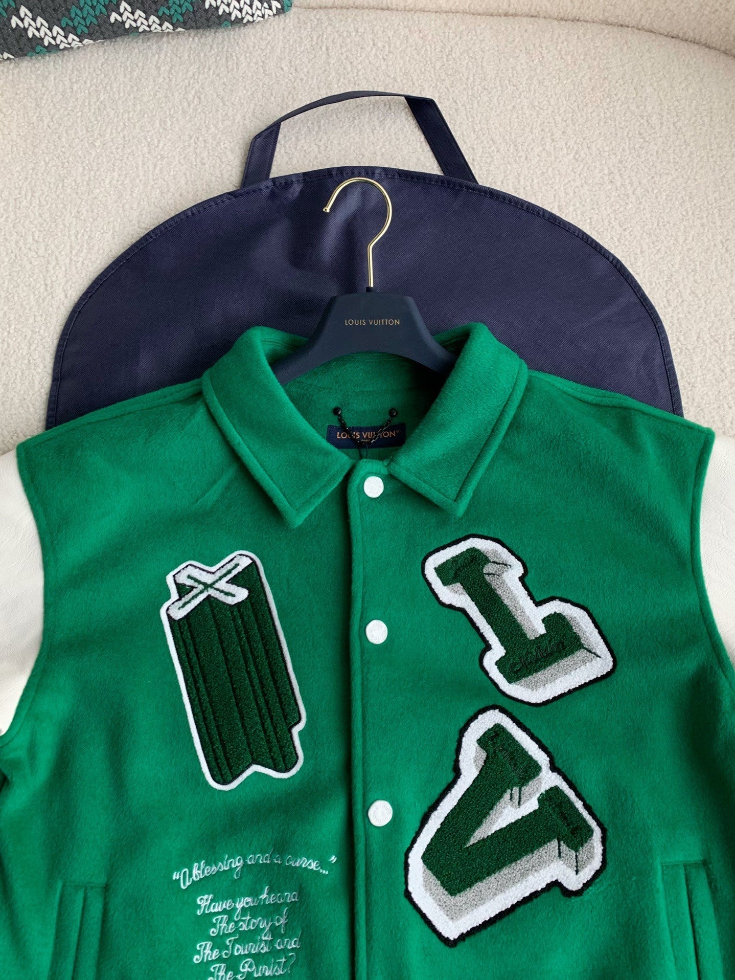 「#2329」Louis Vuitton Varsity Jackets (Copie)