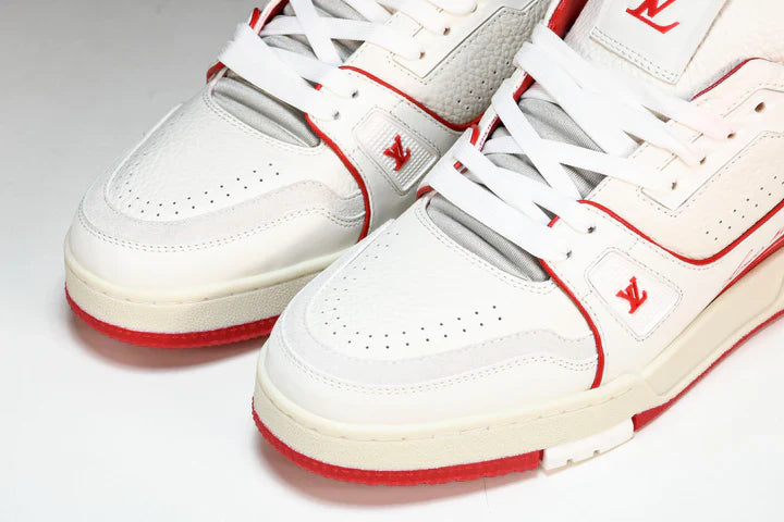Louis Vuittоп Trainer Low 'Signature White Red'