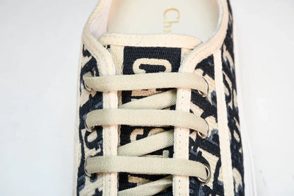 D1or Walk'N'D1or Platform Sneaker 'Oblique Dark Blue'