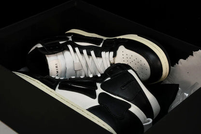Amiri Skel Top Low 'White Black' (Copie)