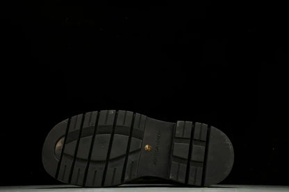 Вottega Veneta Tire Ankle Chelsea Boots 'Sea Salt Black'