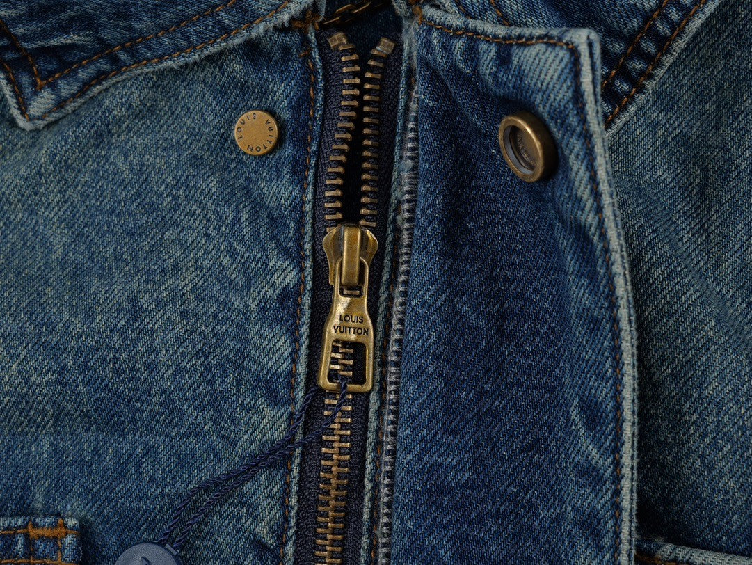 「#1534」LV 23ss Blue Denim Jacket