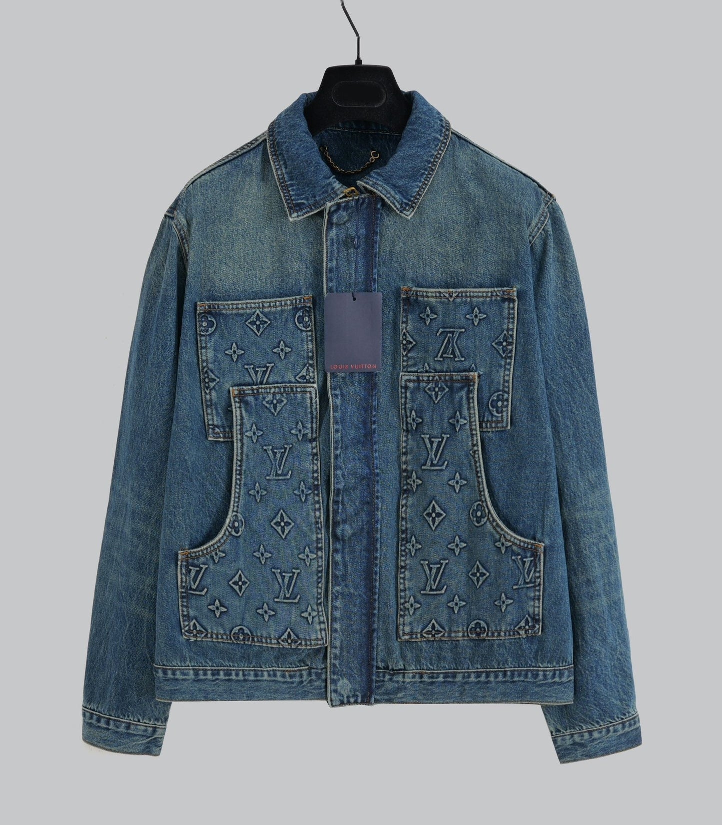 「#1534」LV 23ss Blue Denim Jacket