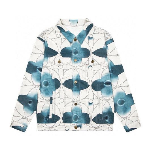 「#1602」Louis Vuitton Louis Vuitton LV 2022 catwalk denim jacket