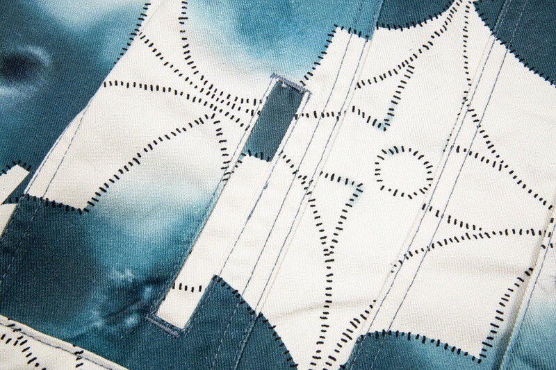 「#1602」Louis Vuitton Louis Vuitton LV 2022 catwalk denim jacket