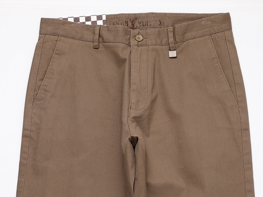 「#1608」Louis Vuitton top original business formal straight-leg men's trousers and casual pants