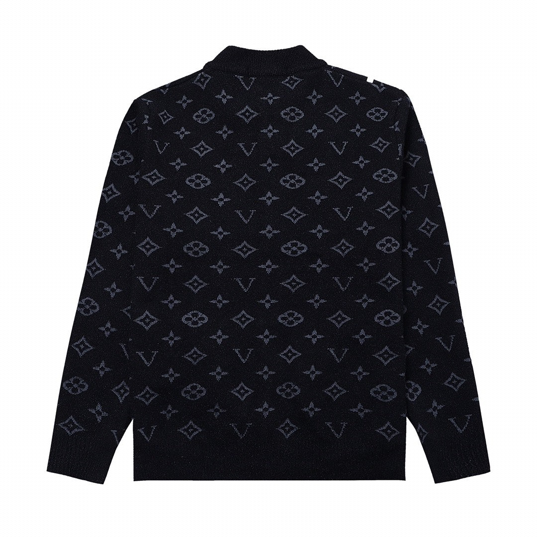 「#1610」Louis Vuitton chest stripe patchwork long-sleeved coat jacket