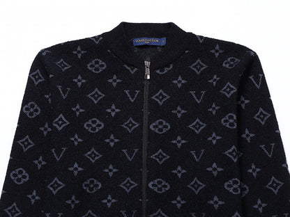 「#1610」Louis Vuitton chest stripe patchwork long-sleeved coat jacket