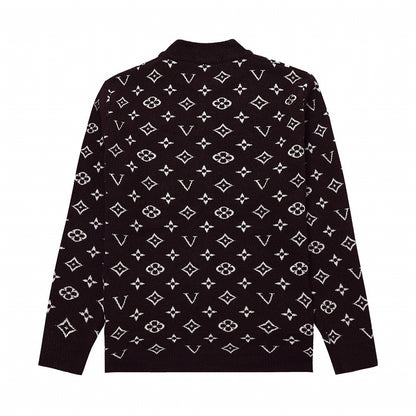 「#1611」Louis Vuitton chest stripe patchwork long-sleeved coat jacket