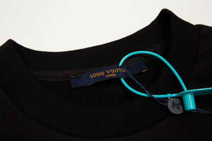 「#1614」Louis Vuitton 23ss hammer pattern embroidered round neck sweatshirt