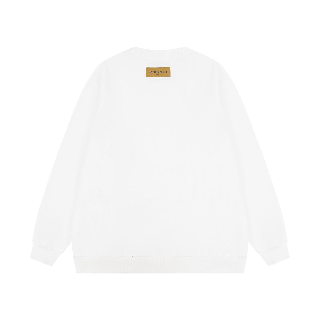 「#1624」Louis Vuitton Flame Graffiti Letters Couple Sweatshirt