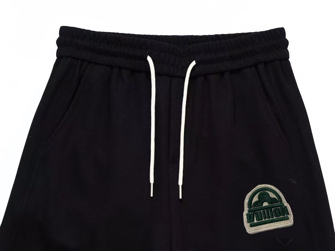 「#1647」LV 23SS men's new pocket accessories casual knitted shorts