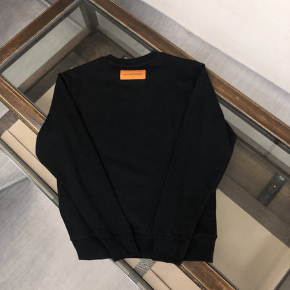 「#1651」Louis Vuitton 2023 new autumn and winter couples style round neck sweatshirt