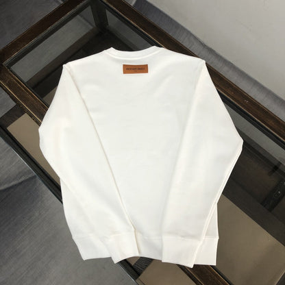 「#1659」Louis Vuitton 2023 new autumn and winter couples style round neck sweatshirt