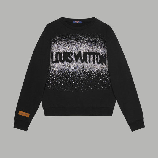 「#1667」Louis Vuitton "LV Star Letters" printed terry long sleeves Hoodie