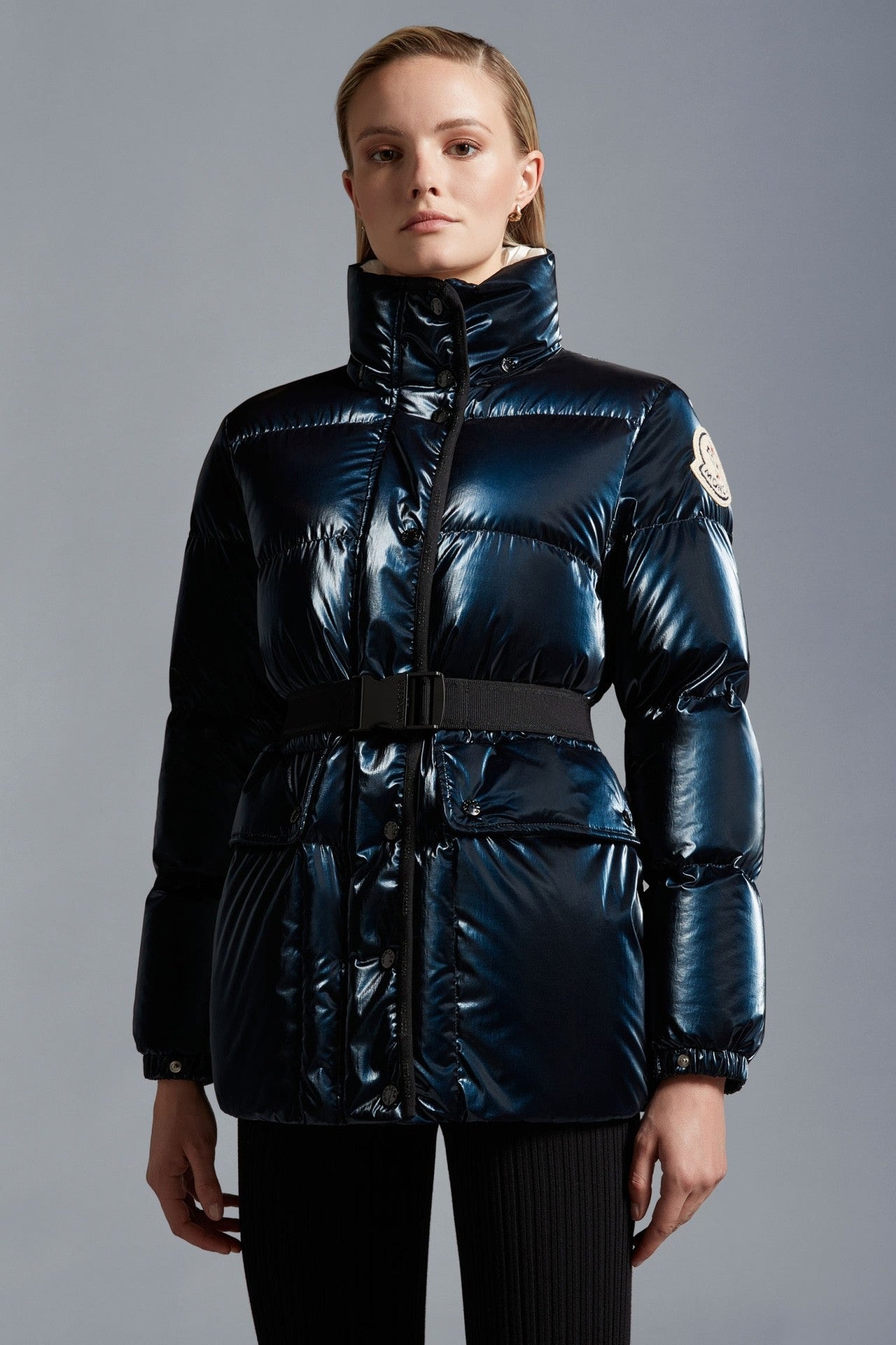 「#1687」Moncler short jacket down for women-blue