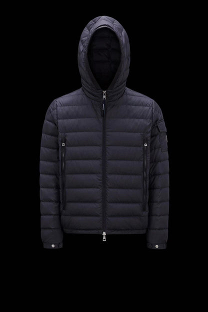 「#1695」Moncler Short  men's down jacket-black
