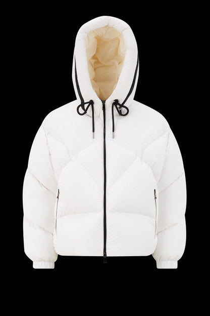 「#1720」Moncler Women's hooded lettered down jacket