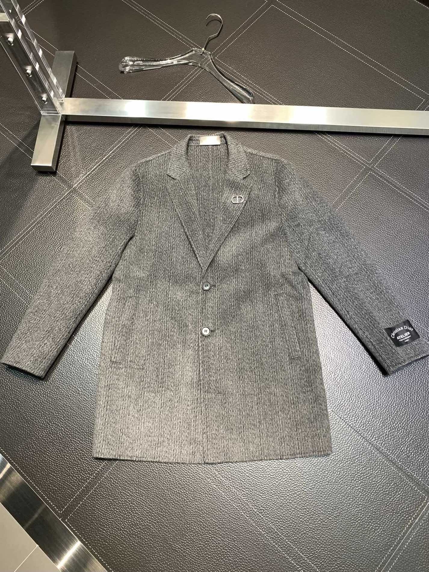 「#1742」Dior men's lambswool coat