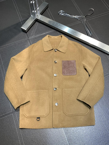「#1743」Dior men's lambswool coat