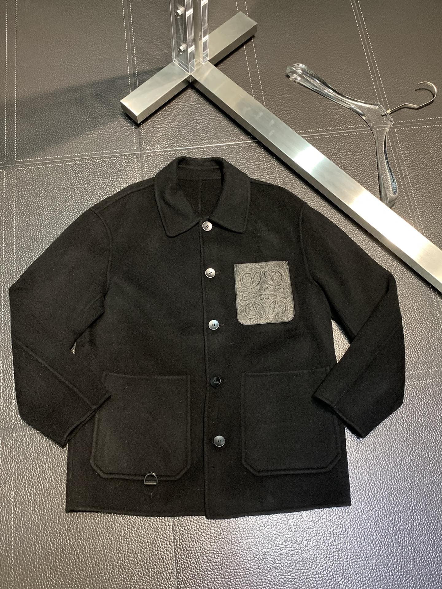 「#1744」Dior men's lambswool coat