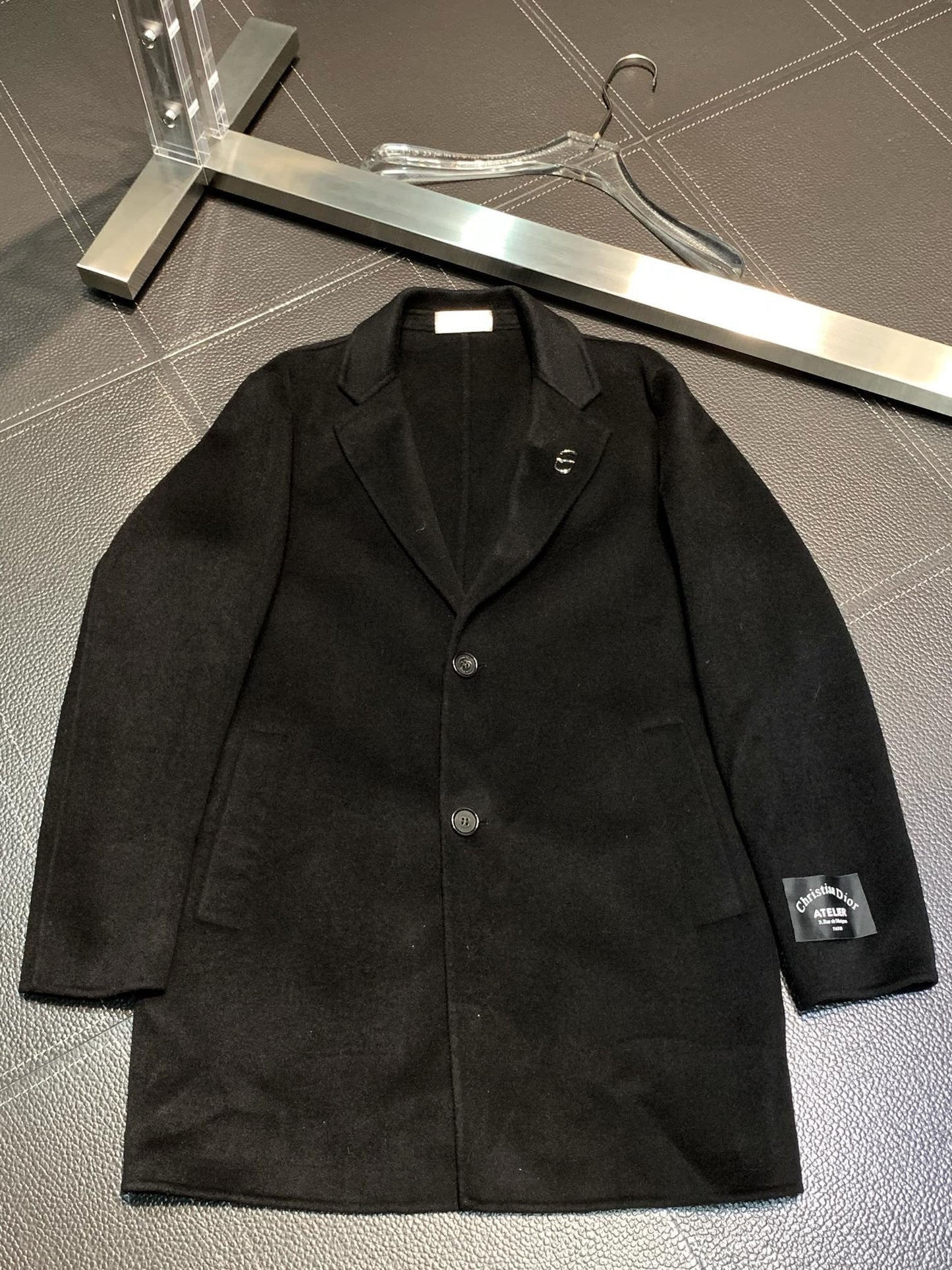 「#1746」Dior men's lambswool coat