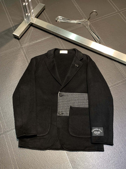 「#1747」Dior men's lambswool coat