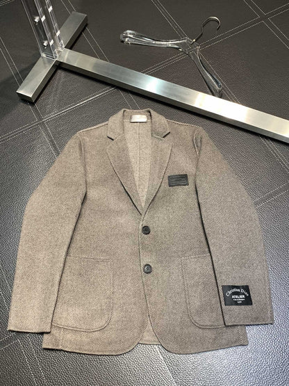 「#1748」Dior men's lambswool coat