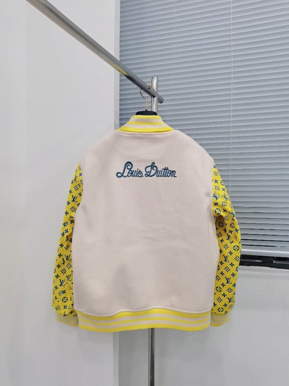 「#1812」Louis Vuitton MONOGRAM PLAYGROUND Baseball Tunic Jacket