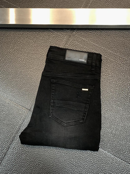 「#1824」Amiri slim fit petite straight jeans