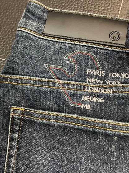 「#1829」Amiri slim fit petite straight jeans