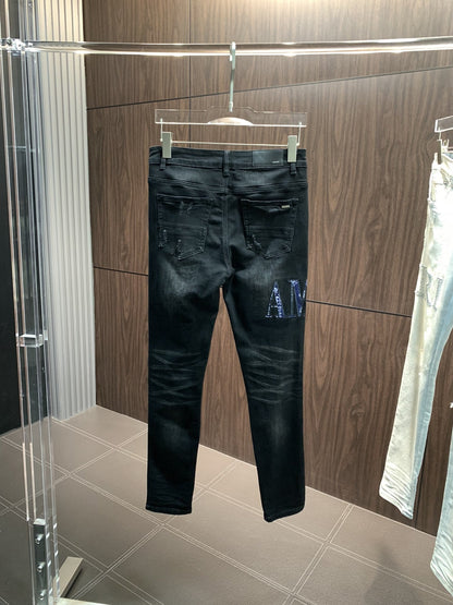 「#1830」Amiri slim fit petite straight jeans