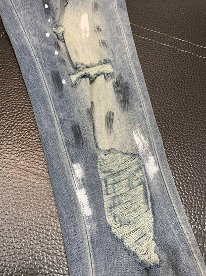 「#1832」Amiri slim fit petite straight jeans