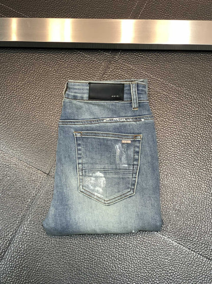 「#1832」Amiri slim fit petite straight jeans