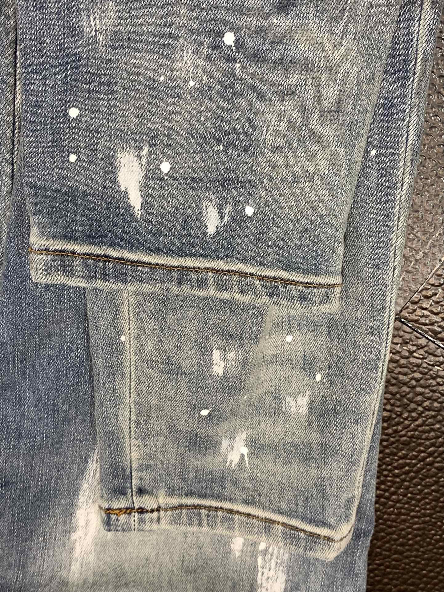 「#1832」Amiri slim fit petite straight jeans