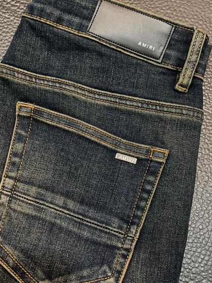 「#1843」Amiri slim fit petite straight jeans