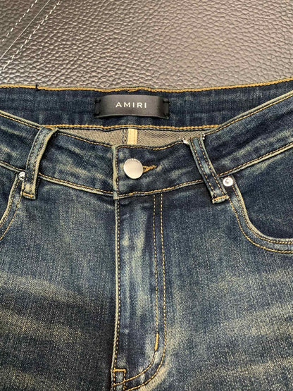 「#1843」Amiri slim fit petite straight jeans