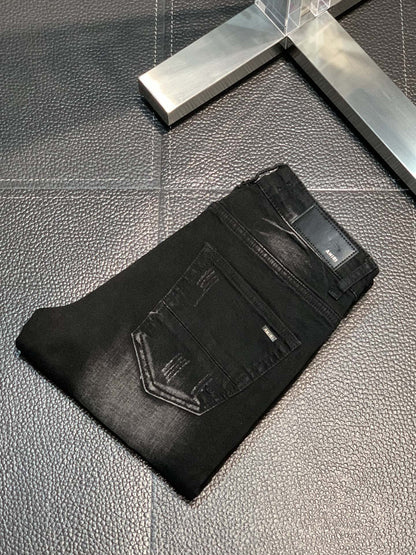 「#1844」Amiri slim fit petite straight jeans