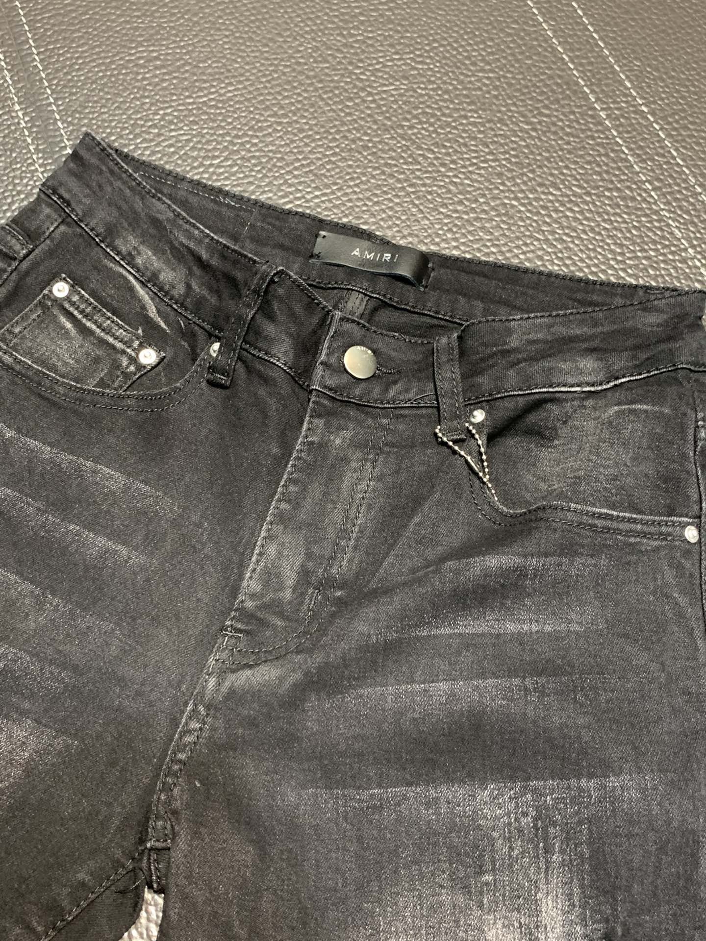 「#1844」Amiri slim fit petite straight jeans