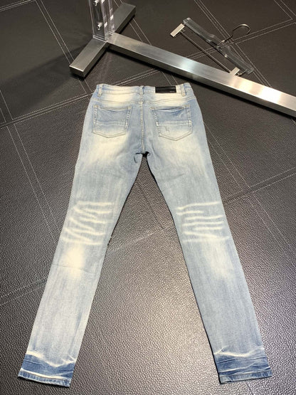 「#1845」Amiri slim fit petite straight jeans