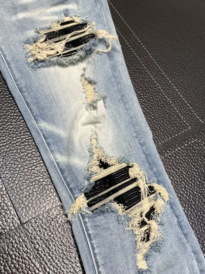 「#1845」Amiri slim fit petite straight jeans