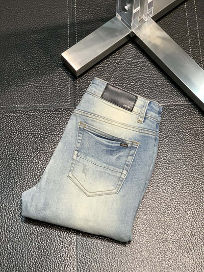 「#1845」Amiri slim fit petite straight jeans