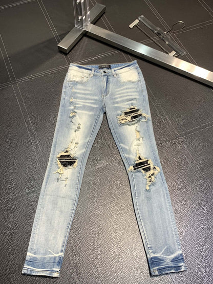「#1845」Amiri slim fit petite straight jeans