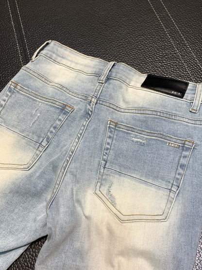 「#1846」Amiri slim fit petite straight jeans