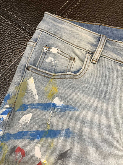 「#1848」Amiri slim fit petite straight jeans