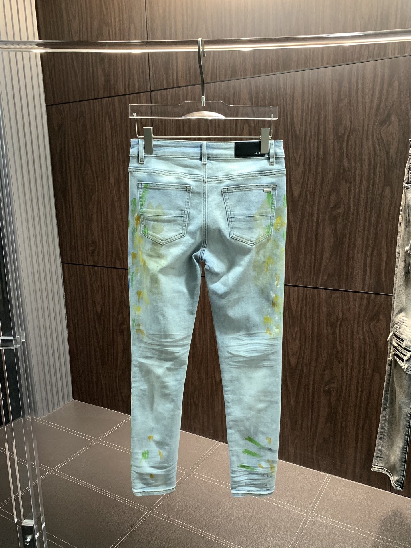 「#1848」Amiri slim fit petite straight jeans